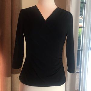 Coldwater Creek Black Blouse